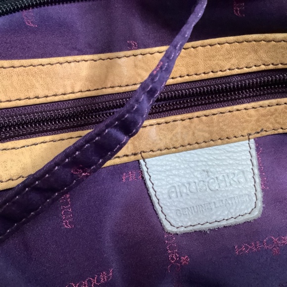 EUC Anna by Anuschka Tiger in Love roses should bag - Picture 8 of 16